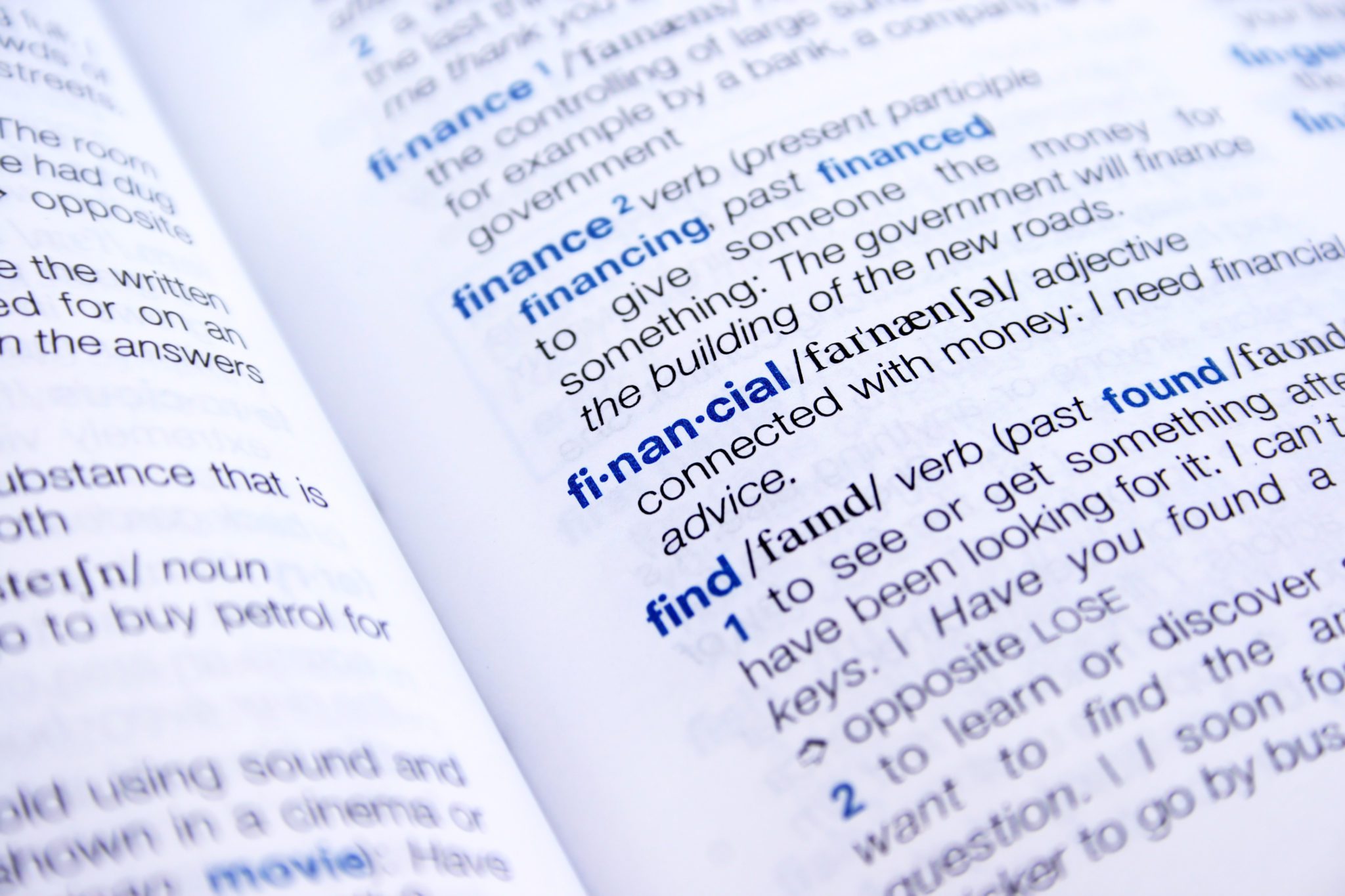 Receivable factoring glossary