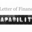 What is a Letter of Comfort or a Letter of Financial Capability?