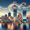 Jacksonville skyline showing businesses needing working capital