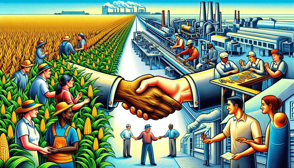 Agriculture and manufacturing industries in Delaware