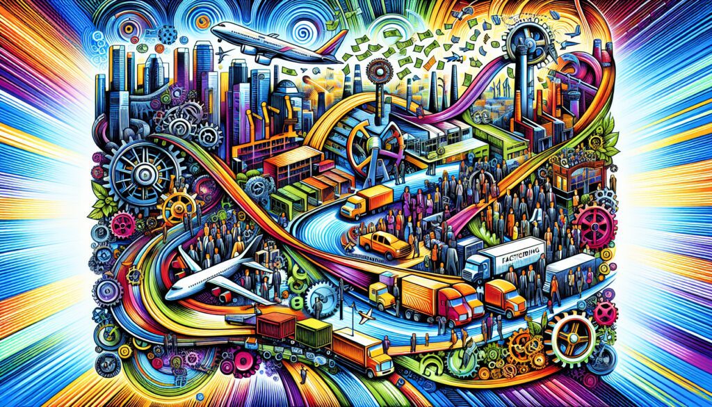 The different industries served by factoring companies in Kansas City