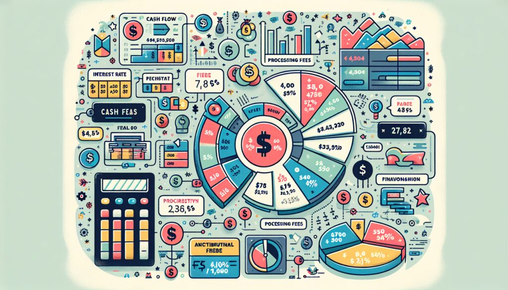 The costs and fees associated with cash flow loans