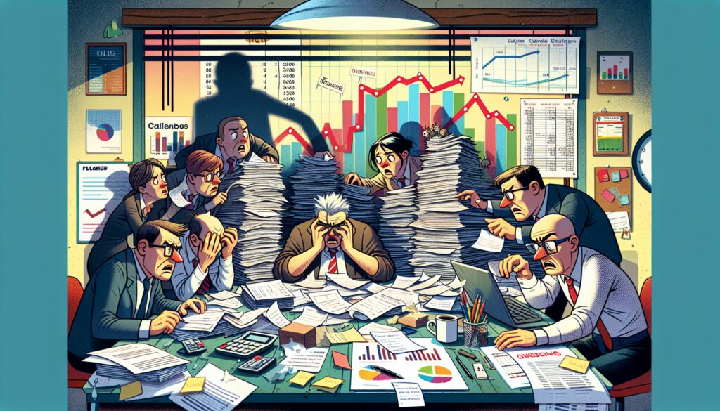 Small business owners facing cash flow challenges