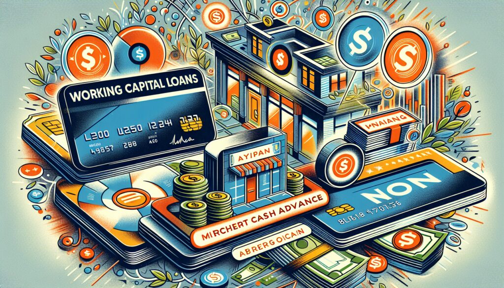 The different types of working capital loans available to businesses