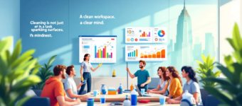 An illustrated business plan for a successful cleaning business