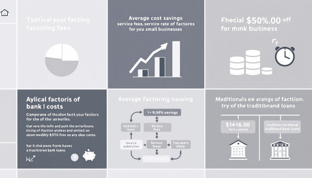 The various factoring fees and costs involved in the process