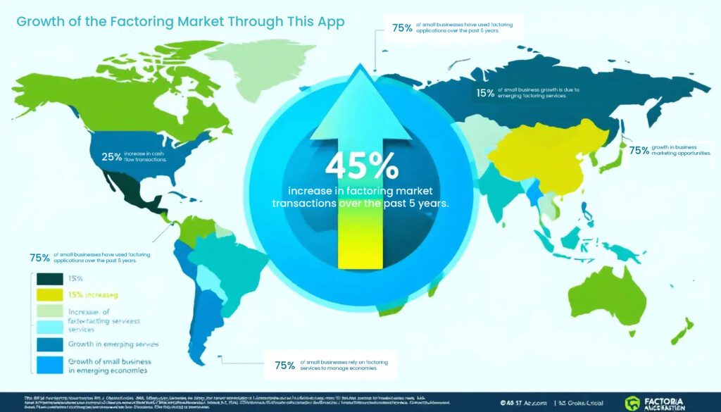 The expansion of global factoring markets and growth opportunities for small businesses